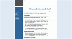 Desktop Screenshot of minesing.ca